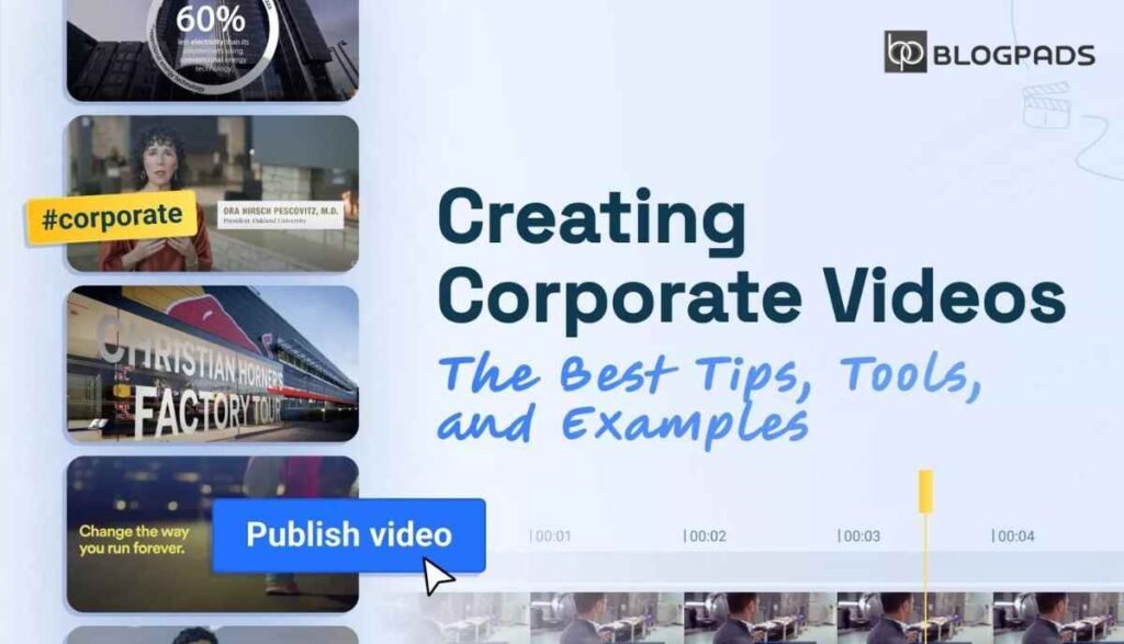 Corporate video production services